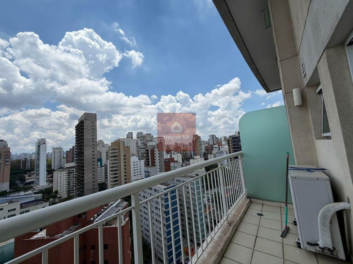 Apto para locação na Vila Nova Conceição duplex com ar condicionado, 1 Dormitório com 1 vaga garagem