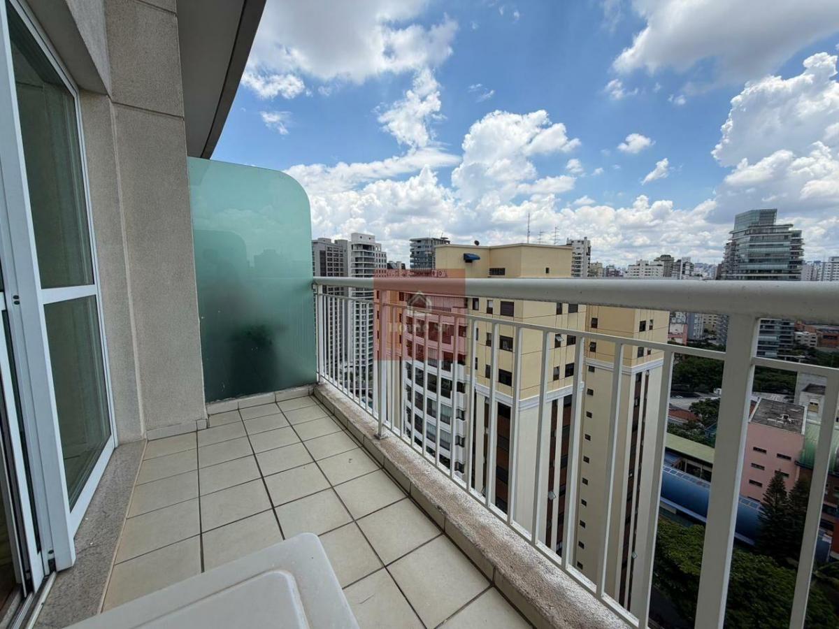 Apto para locação na Vila Nova Conceição duplex com ar condicionado, 1 Dormitório com 1 vaga garagem