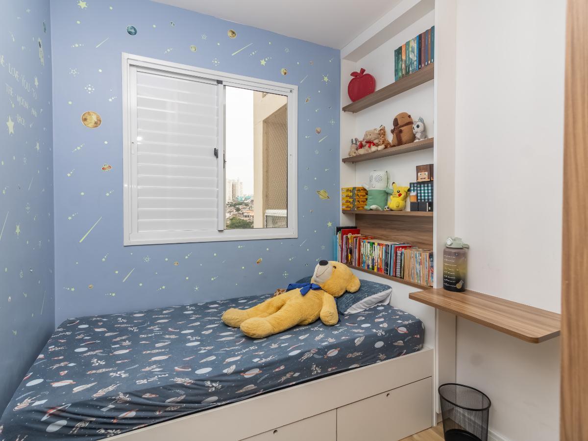 Versátil apartamento tipo para venda em Super Quadra Morumbi com 3 quartos, sendo 1 suíte, 67m²