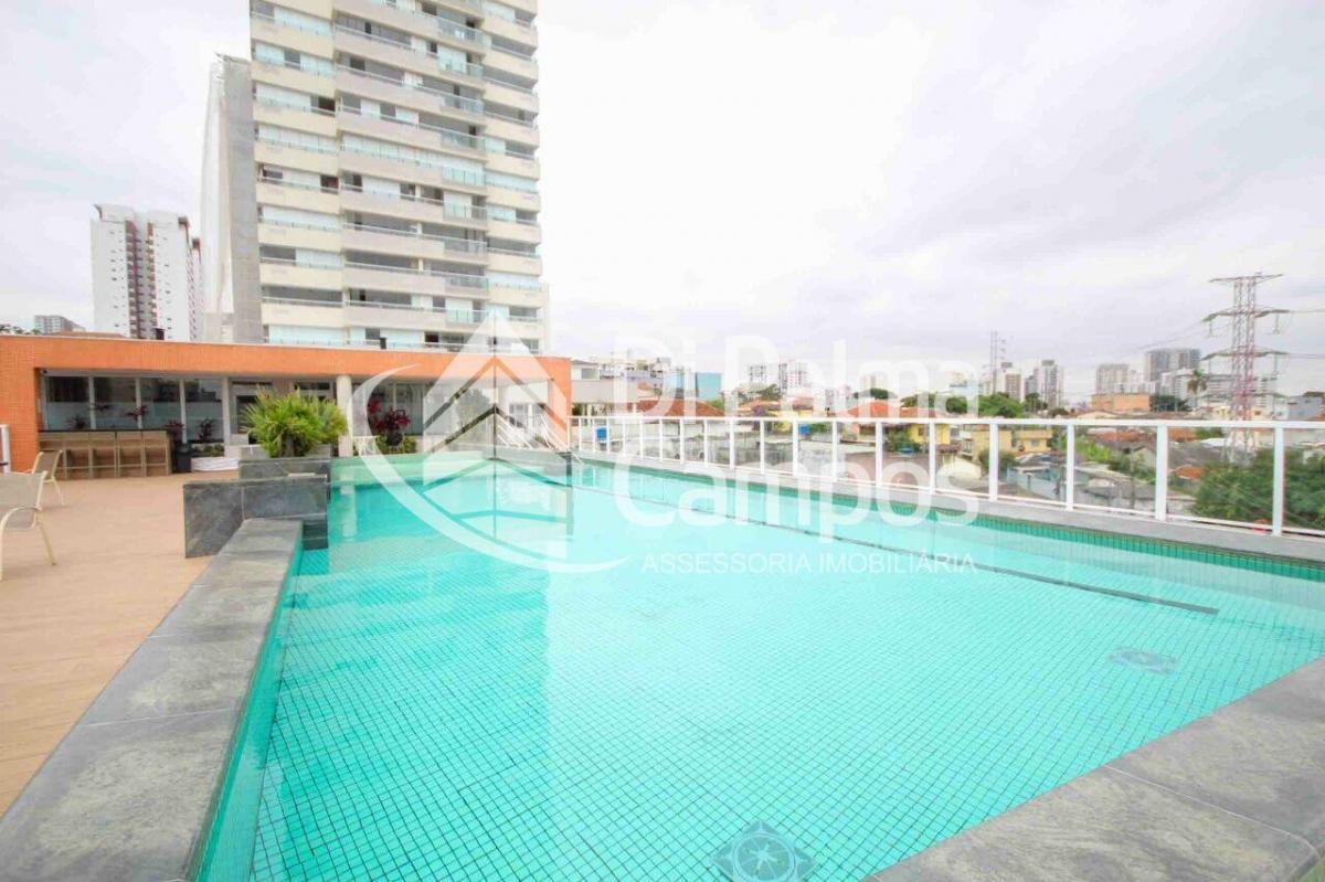 Apartamento Studio de 41 m² com varanda envidraçada e lazer completo perto do metrô