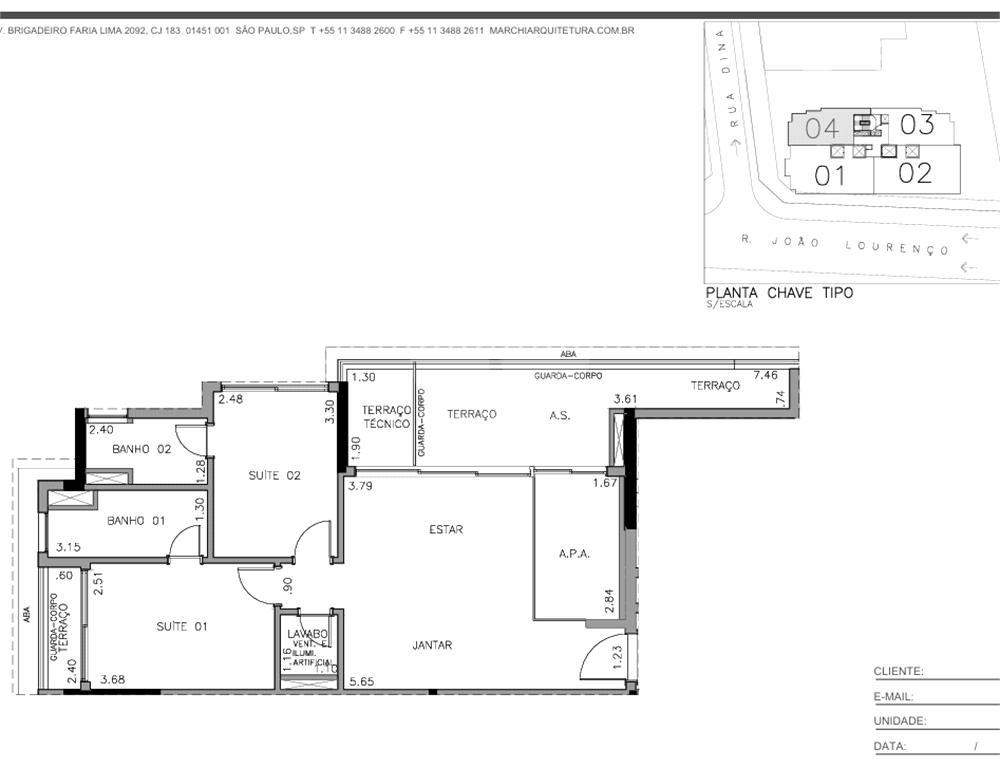 Apartamento com 2 quartos à venda em Vila Nova Conceição – SP