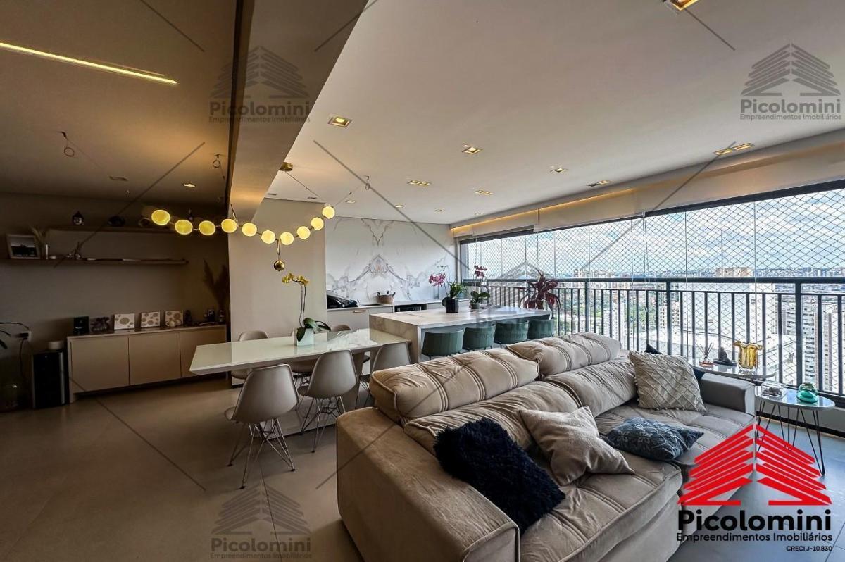 Apartamento novo no High Mooca com 159m2, andar alto, alto padrão, 3 suítes, ampla varanda gourmet,