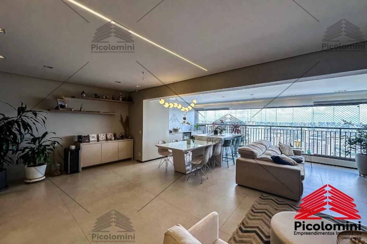 Apartamento novo no High Mooca com 159m2, andar alto, alto padrão, 3 suítes, ampla varanda gourmet,