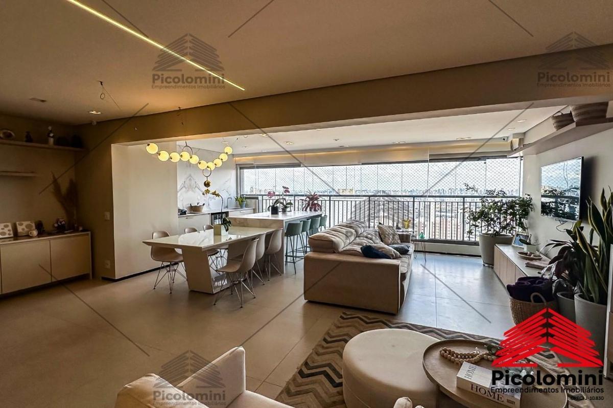 Apartamento novo no High Mooca com 159m2, andar alto, alto padrão, 3 suítes, ampla varanda gourmet,