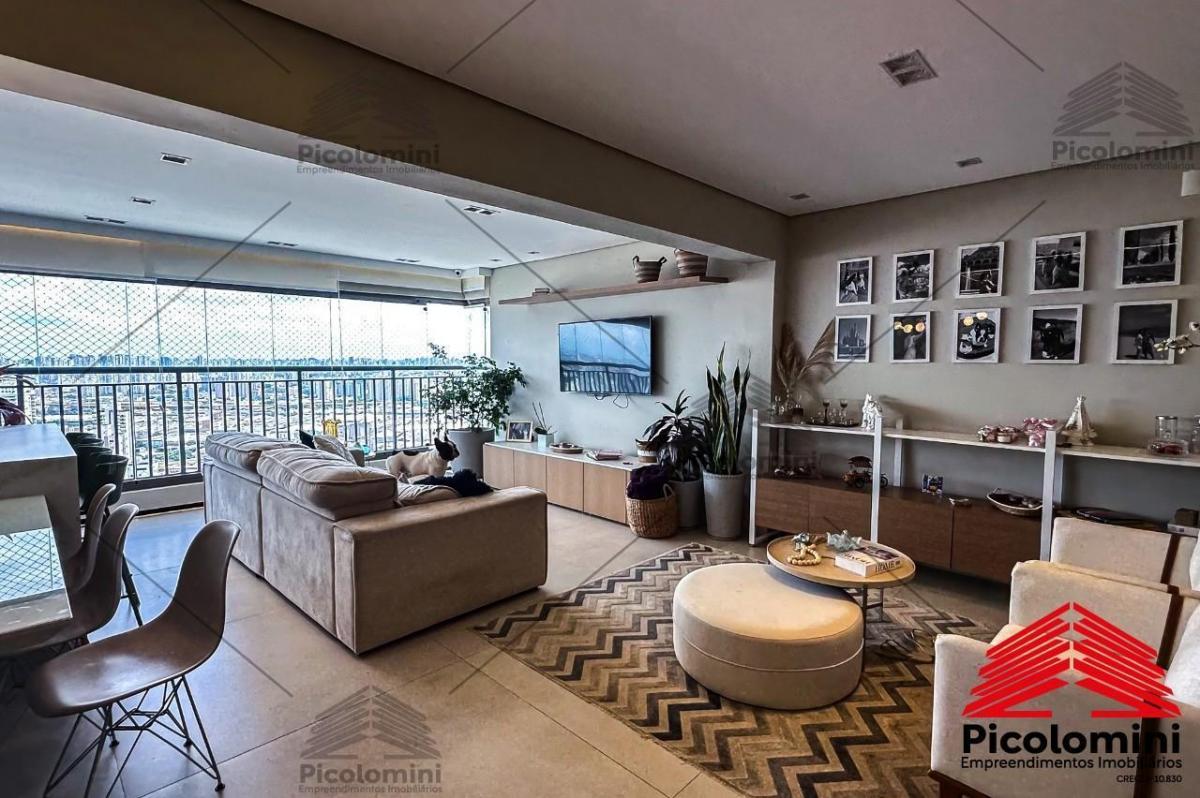 Apartamento novo no High Mooca com 159m2, andar alto, alto padrão, 3 suítes, ampla varanda gourmet,