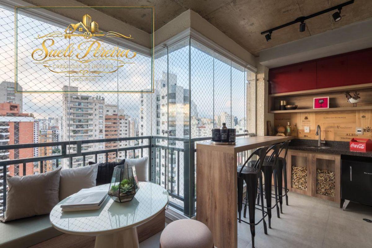 Apartamento na Vila Mariana para locação com 2 suítes, 2 vagas e perto do Parque Ibirapuera