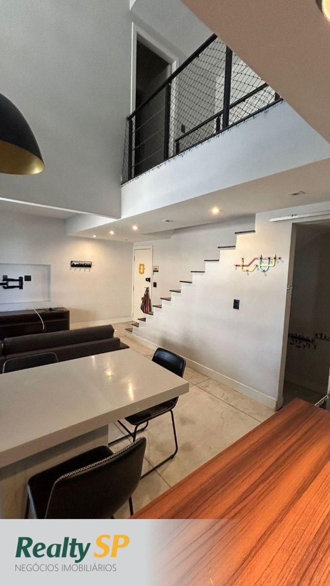 PINHEIROS DUPLEX 100m² / 2 SUÍTES / MOBILIADO / TERRAÇO / LAVABO / AR-CONDICIONADO / 2 VAGAS / LAZER