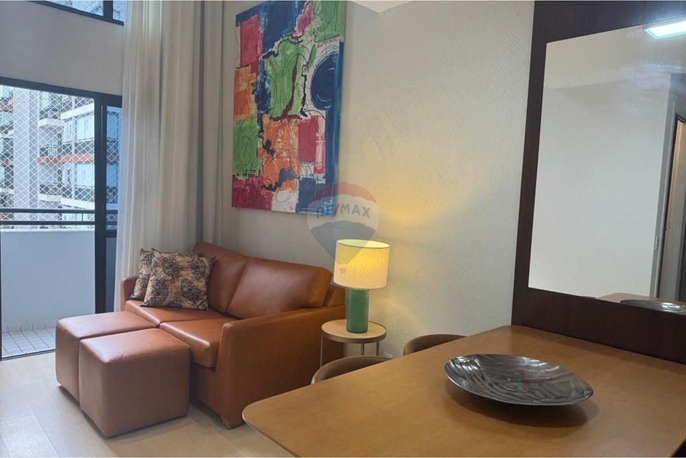 Apartamento para aluguel, locação, duplex, 1 quarto, 1 suíte, lavabo, 1 vaga, lazer completo
