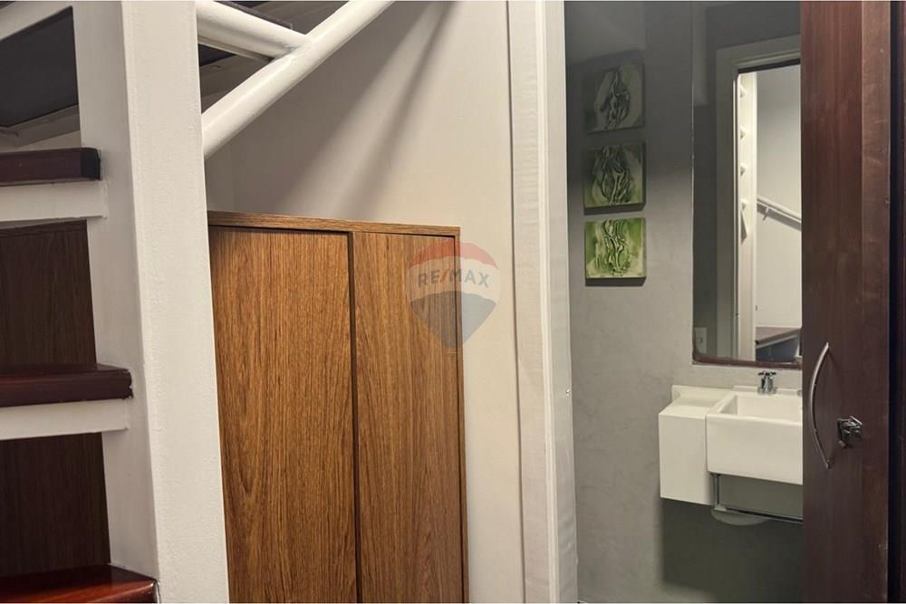 Apartamento para aluguel, locação, duplex, 1 quarto, 1 suíte, lavabo, 1 vaga, lazer completo