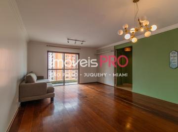 Apartamento para locação com 130m² em Moema – São Paulo.