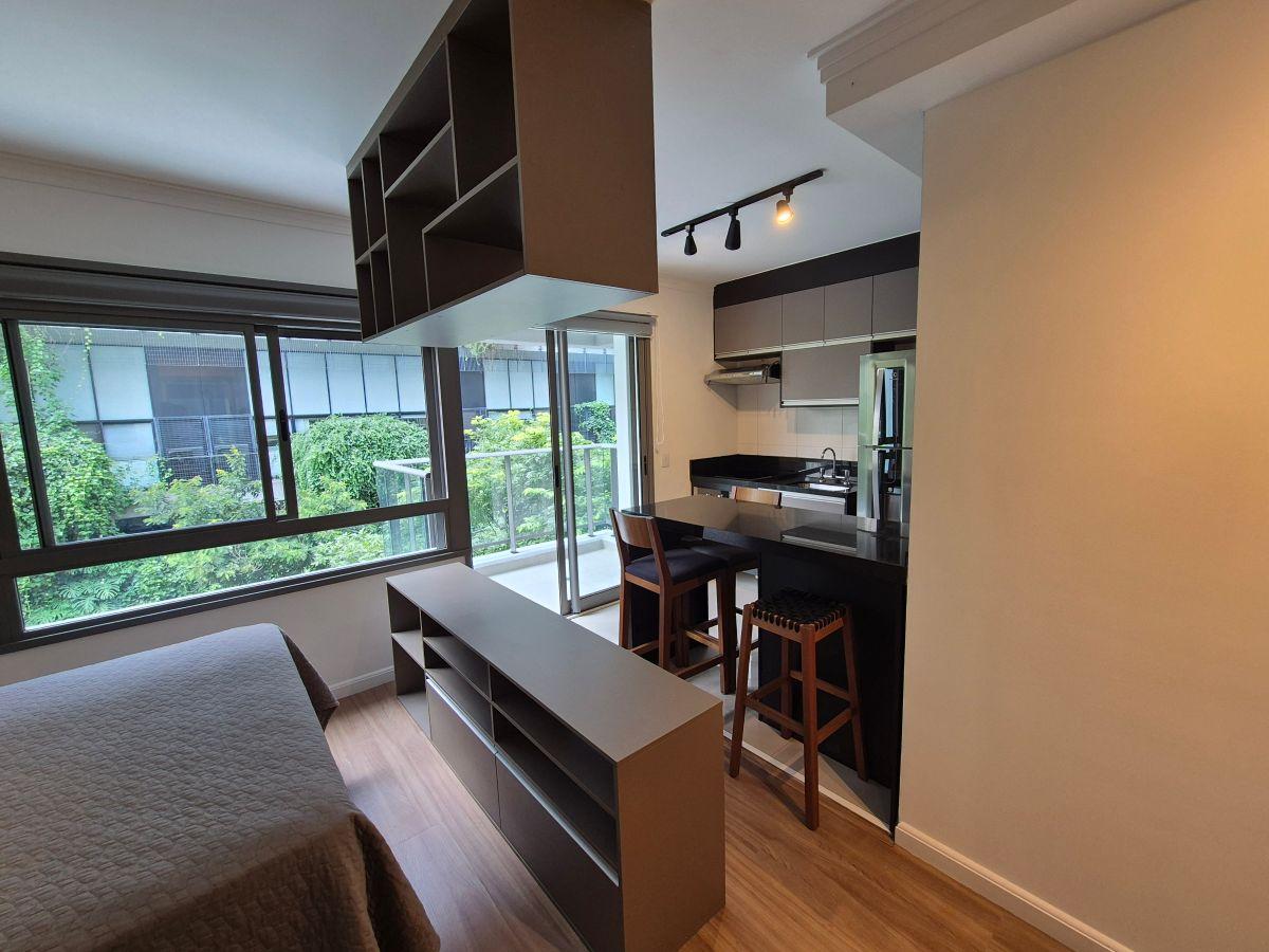 Studio de 01 dormitório com 01 vaga na Vila Madalena