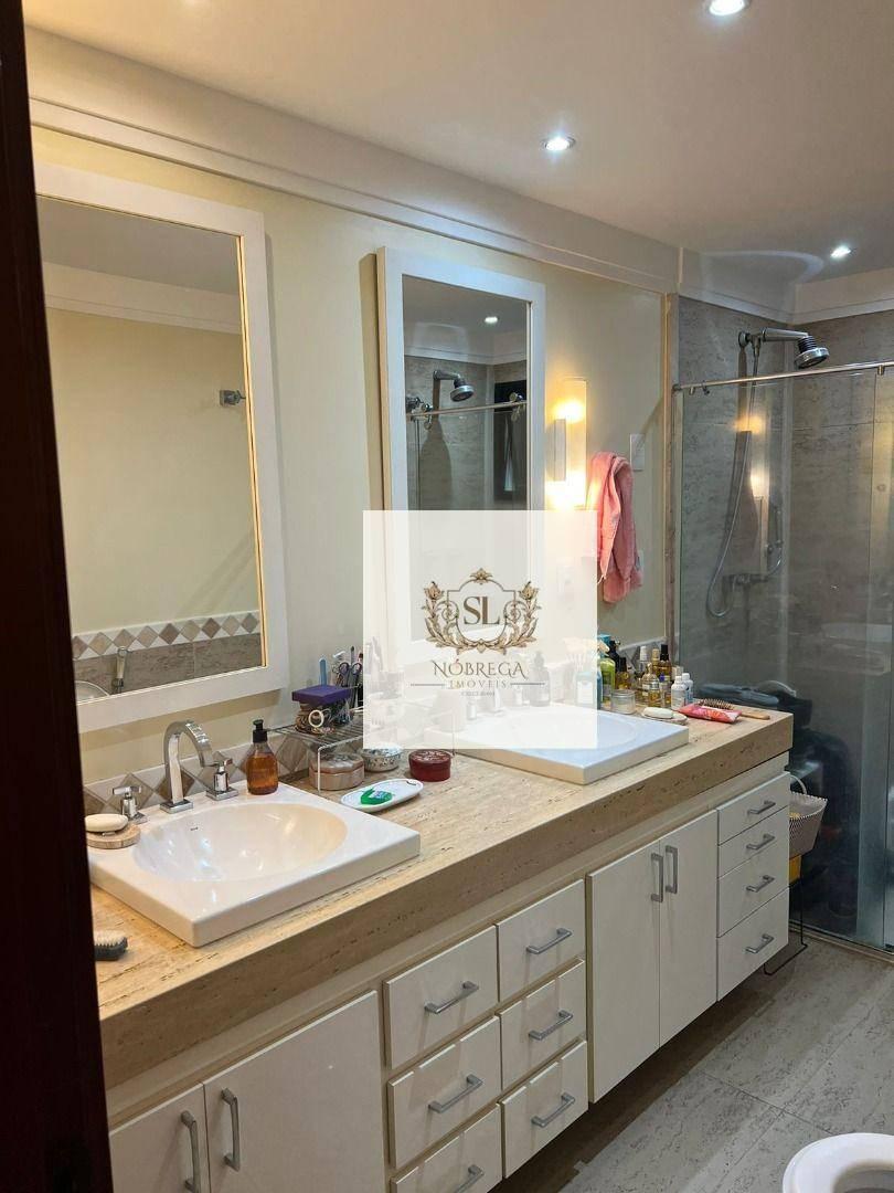 CAMPO BELO – APTO 205M2 – 4 DORM. – 3 SUÍTES – CLOSET -AR COND. – LAREIRA – AREA DE SERV. COMPLETO –
