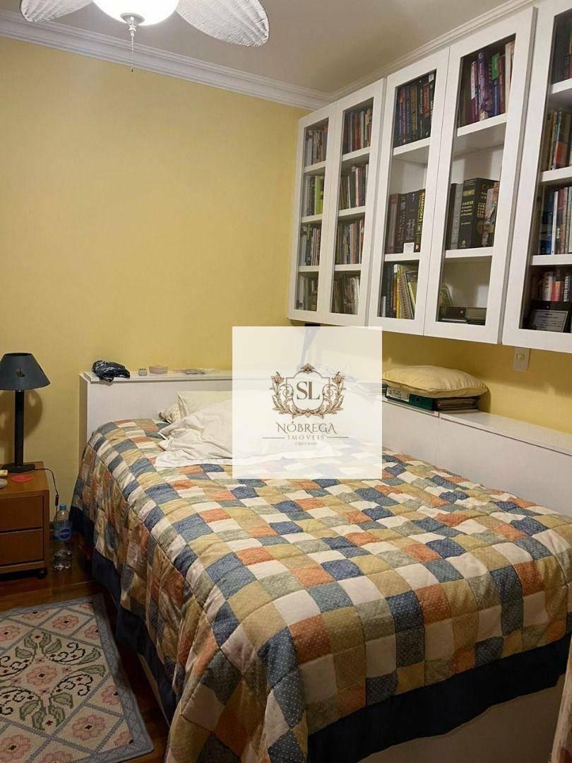 CAMPO BELO – APTO 205M2 – 4 DORM. – 3 SUÍTES – CLOSET -AR COND. – LAREIRA – AREA DE SERV. COMPLETO –