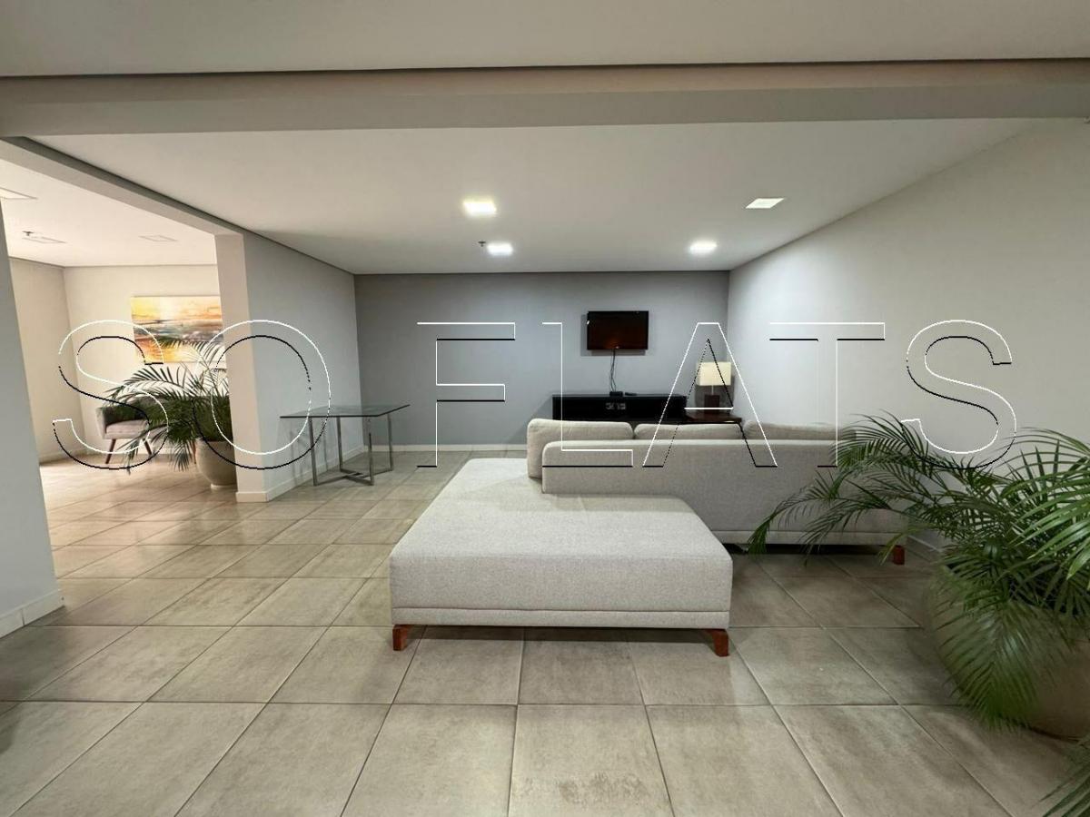 Jardins Metropolis, flat disponível para locação com 26m², 01 dormitório e 01 vaga de garagem.