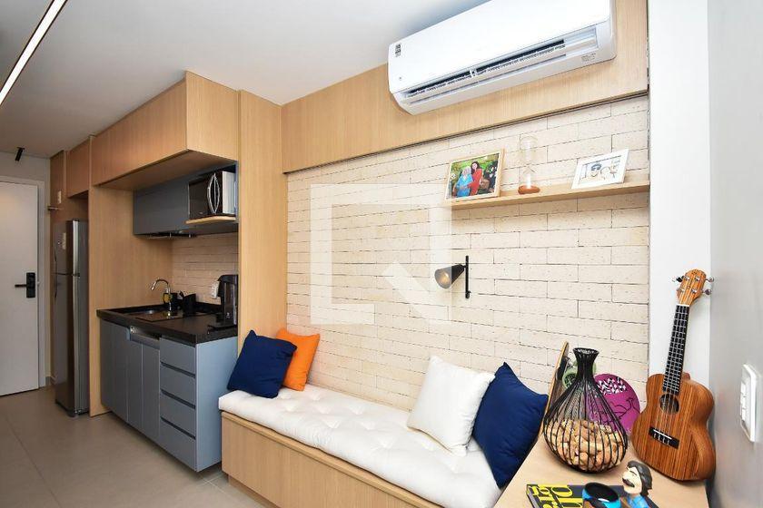 Apartamento para Aluguel – Pinheiros, 1 Quarto, 27 m2 – São Paulo