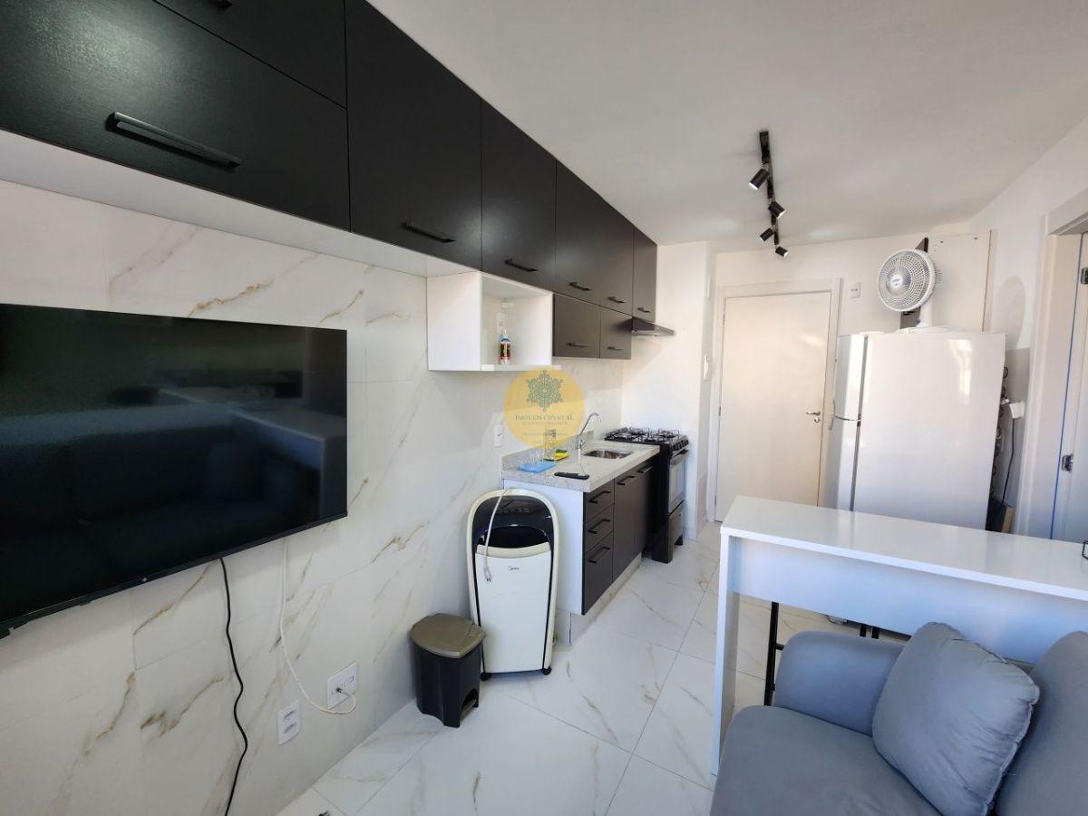 Apartamento novo e mobiliado de 26 m² com 01 dormitório na Vila Romana