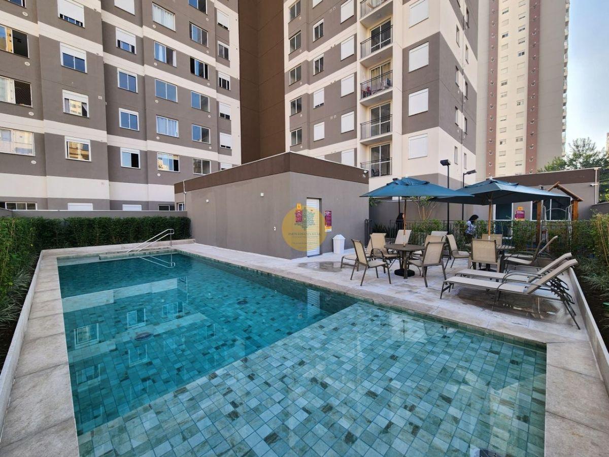 Apartamento novo e mobiliado de 26 m² com 01 dormitório na Vila Romana