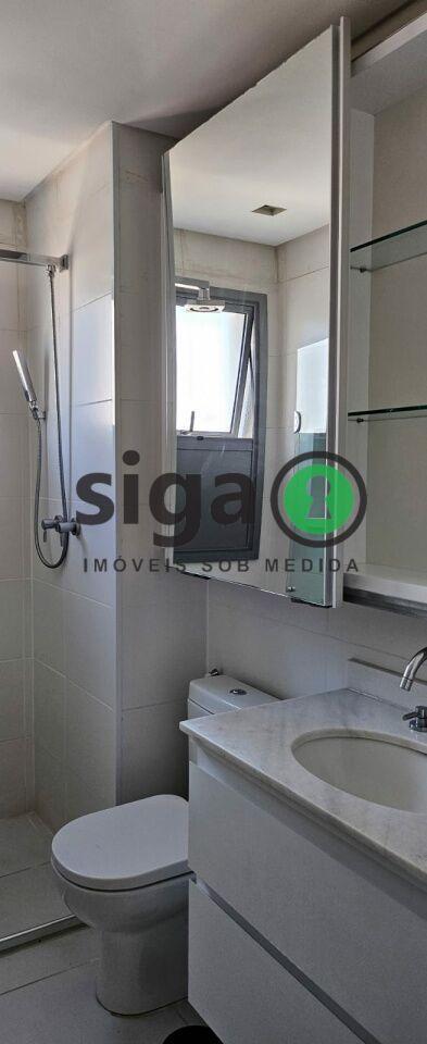 Apto com 78m² para locação em Pinheiros com 2 suites e 2 vagas, Sem Mobilia