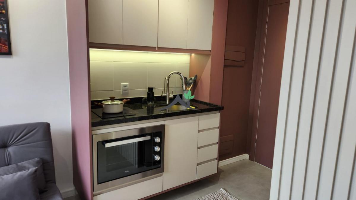 Studio mobiliado e decorado, 24 m², no Viva Benx Faria Lima