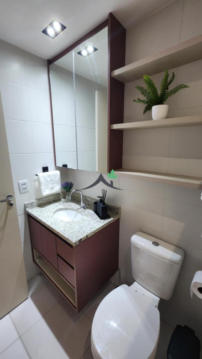 Studio mobiliado e decorado, 24 m², no Viva Benx Faria Lima