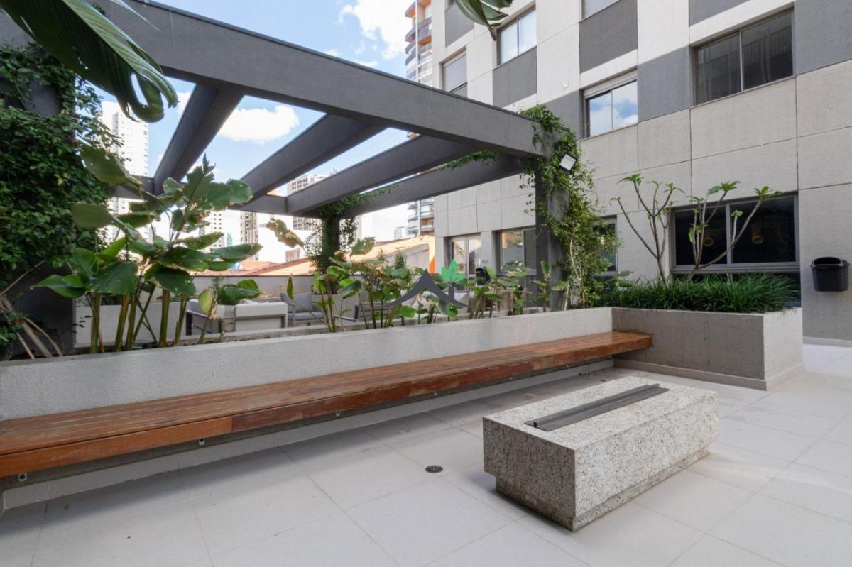 Studio mobiliado e decorado, 24 m², no Viva Benx Faria Lima