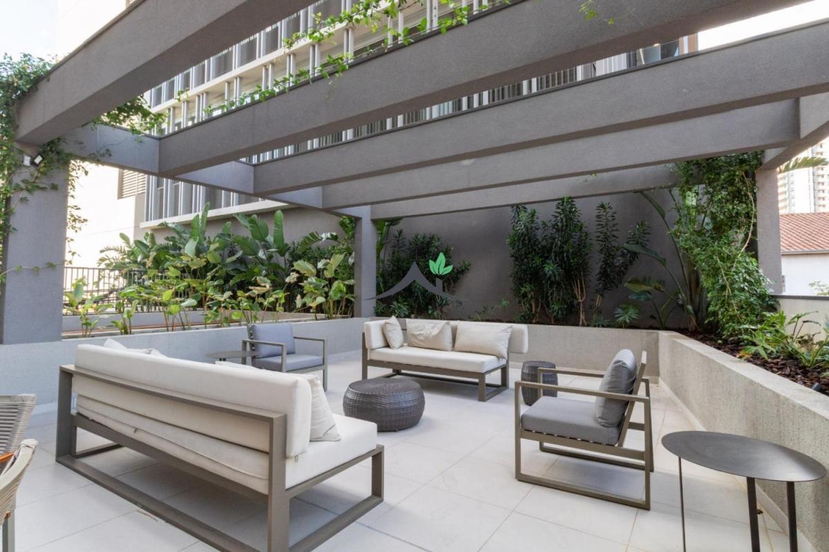 Studio mobiliado e decorado, 24 m², no Viva Benx Faria Lima
