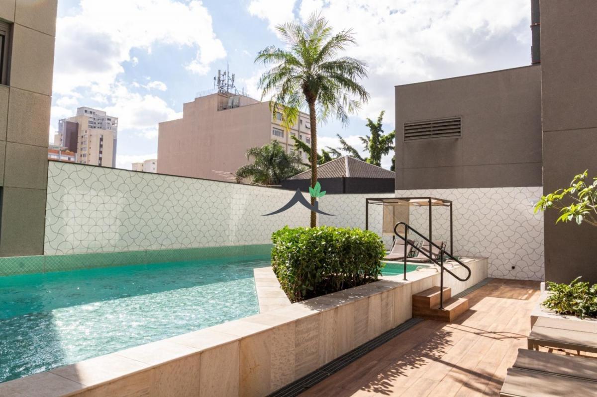 Studio mobiliado e decorado, 24 m², no Viva Benx Faria Lima