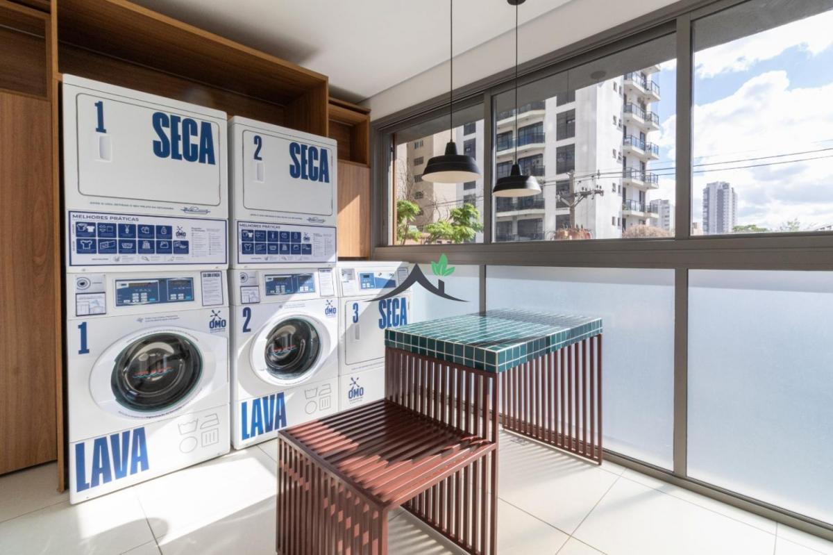 Studio mobiliado e decorado, 24 m², no Viva Benx Faria Lima