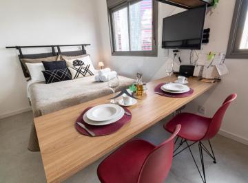 Studio mobiliado e decorado, 24 m², no Viva Benx Faria Lima