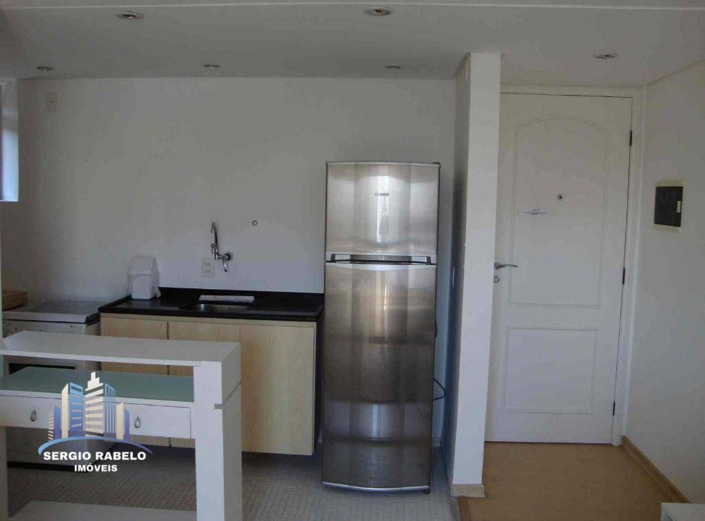 Apartamento para alugar, 35 m² por R$2.200/mês + cond. e iptu – Morumbi – São Paulo/SP
