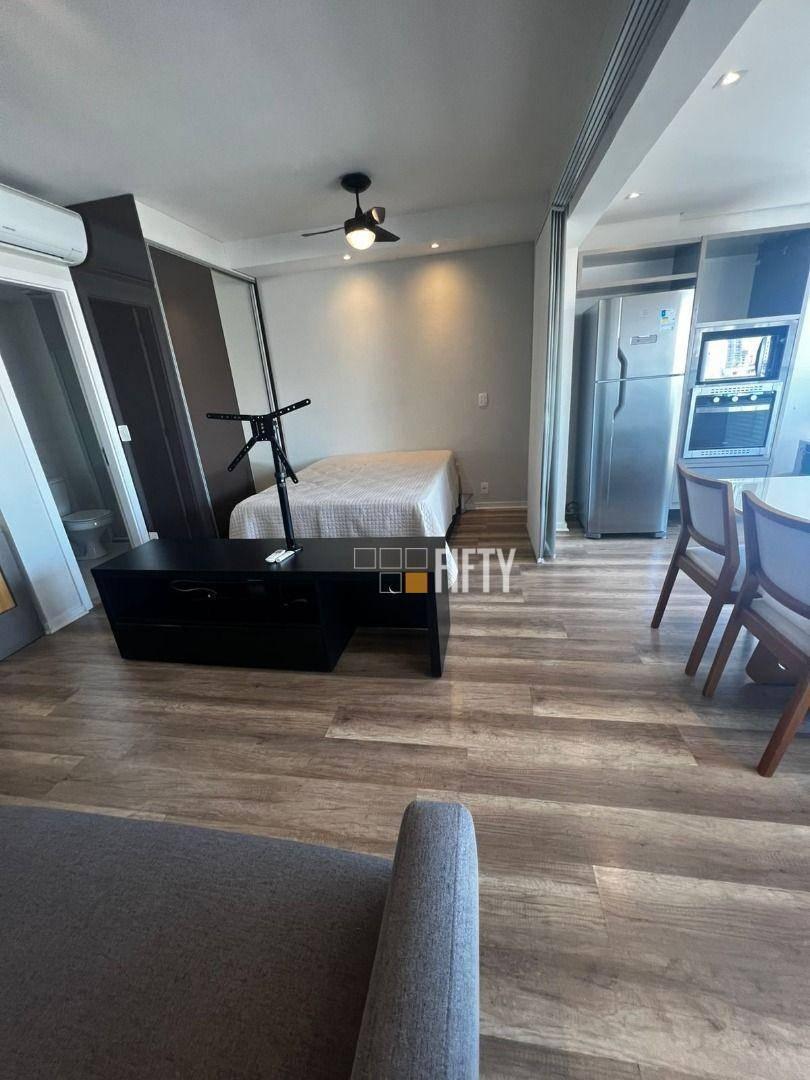 Studio com 1 dormitório para alugar, 41 m² por R$ 5.050/mês – Brooklin – São Paulo/SP