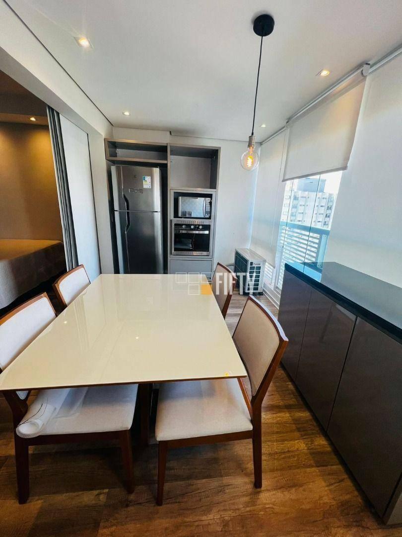 Studio com 1 dormitório para alugar, 41 m² por R$ 5.050/mês – Brooklin – São Paulo/SP