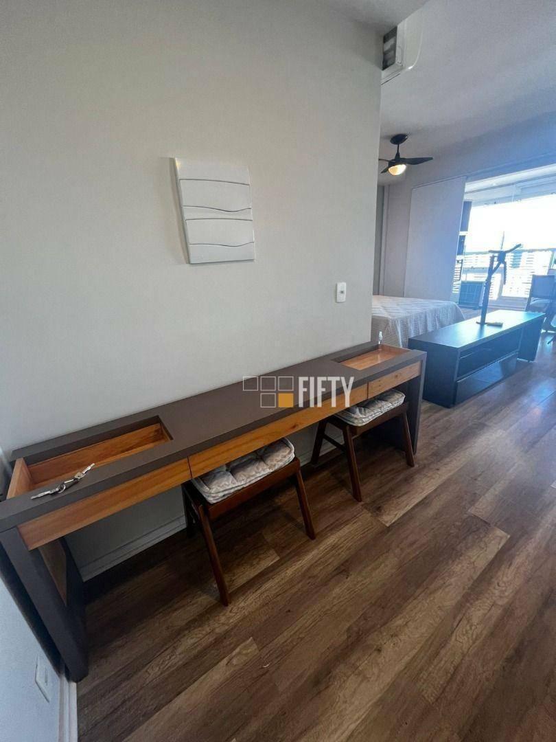 Studio com 1 dormitório para alugar, 41 m² por R$ 5.050/mês – Brooklin – São Paulo/SP