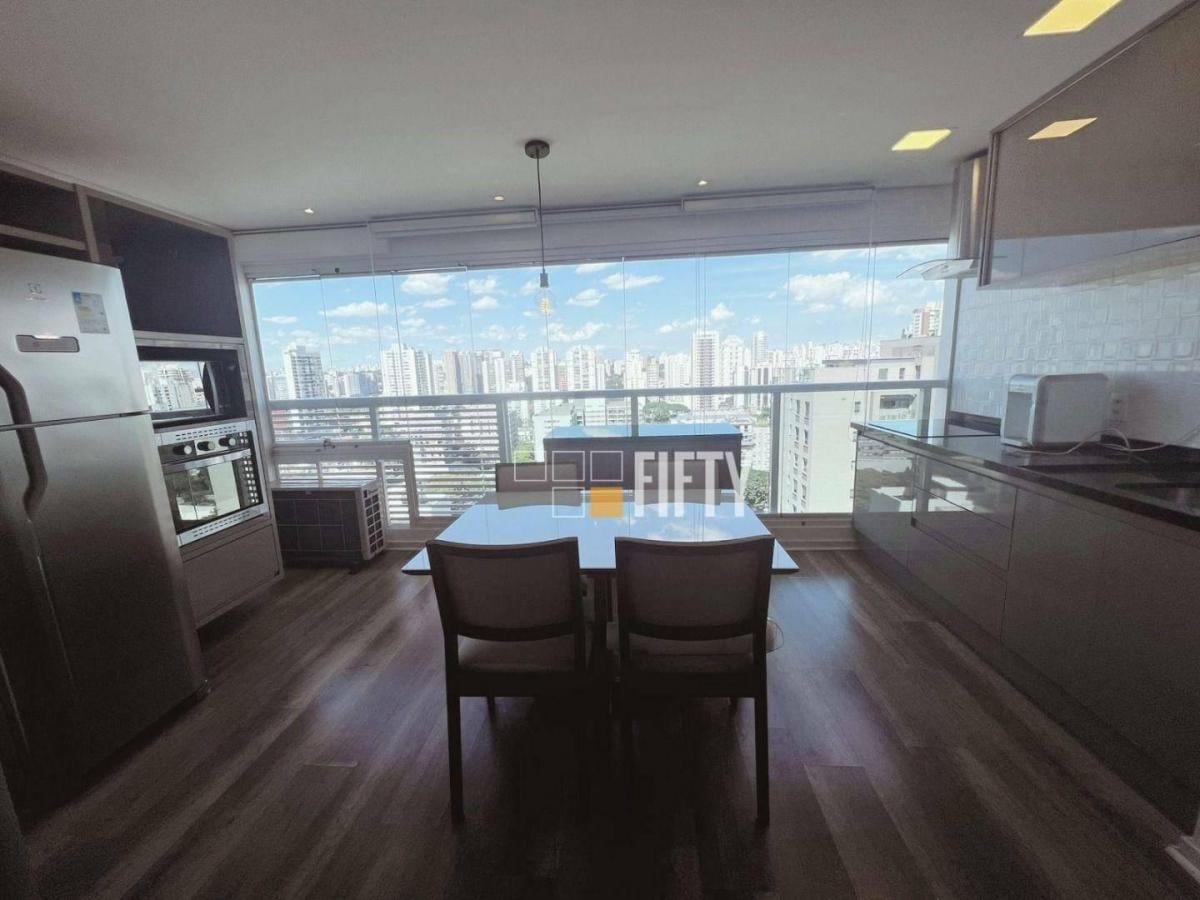Studio com 1 dormitório para alugar, 41 m² por R$ 5.050/mês – Brooklin – São Paulo/SP