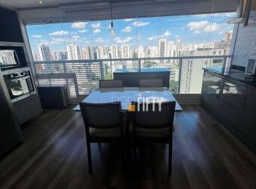 Studio com 1 dormitório para alugar, 41 m² por R$ 5.050/mês – Brooklin – São Paulo/SP