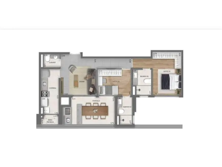 Apartamento com 2 quartos à venda em Lapa – SP