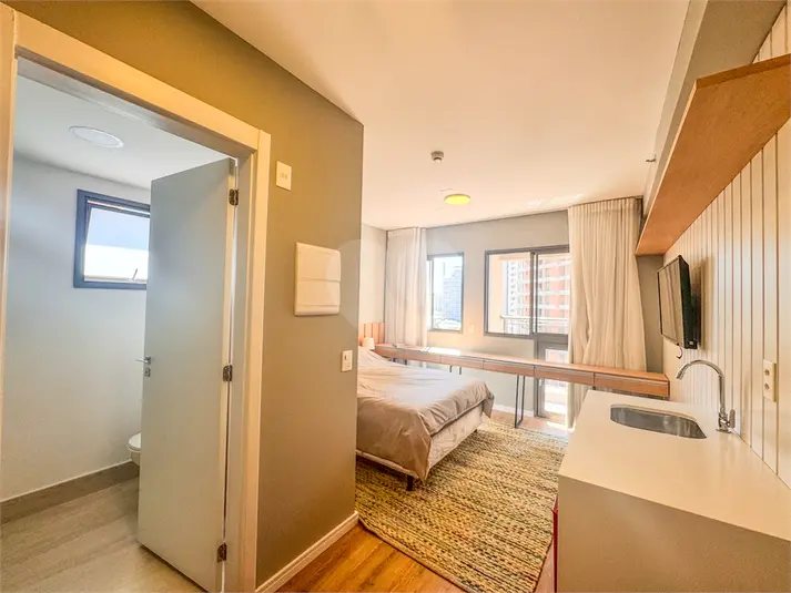 Studio com 1 quarto para alugar em Santo Amaro – SP