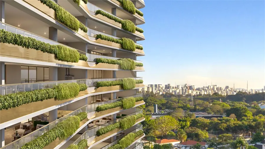 Apartamento com 4 quartos à venda em Moema – SP