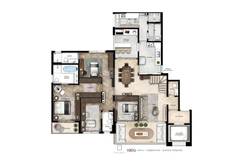 Apartamento com 5 quartos à venda em Vila Mariana – SP