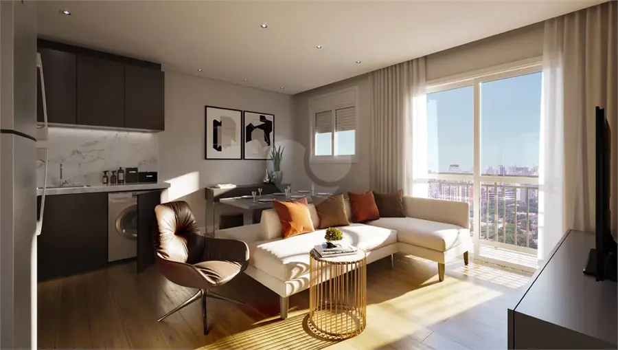 Apartamento com 2 quartos à venda em Moema – SP