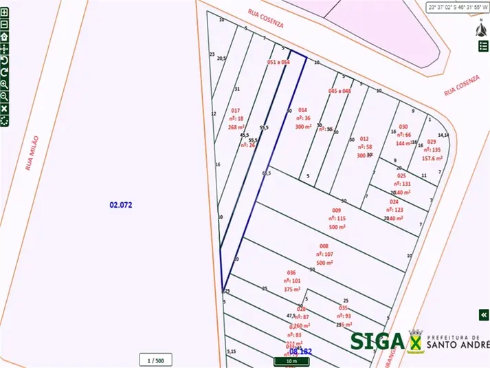 Terreno com 3 quartos à venda em Utinga – SP