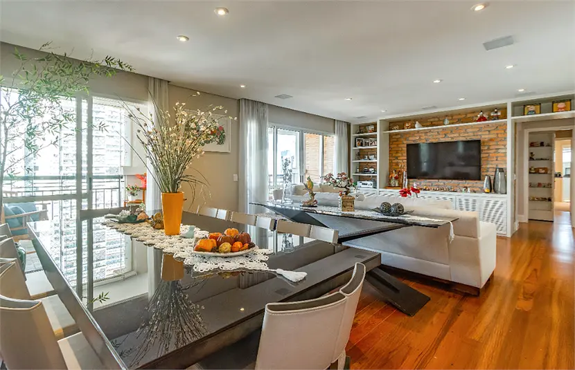 Apartamento com 4 quartos à venda em Brooklin – SP