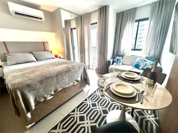 Apartamento com 1 quarto à venda ou para alugar em Moema – SP
