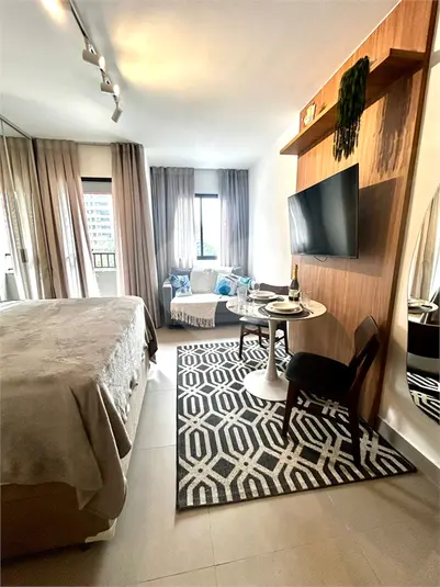 Apartamento com 1 quarto à venda ou para alugar em Moema – SP