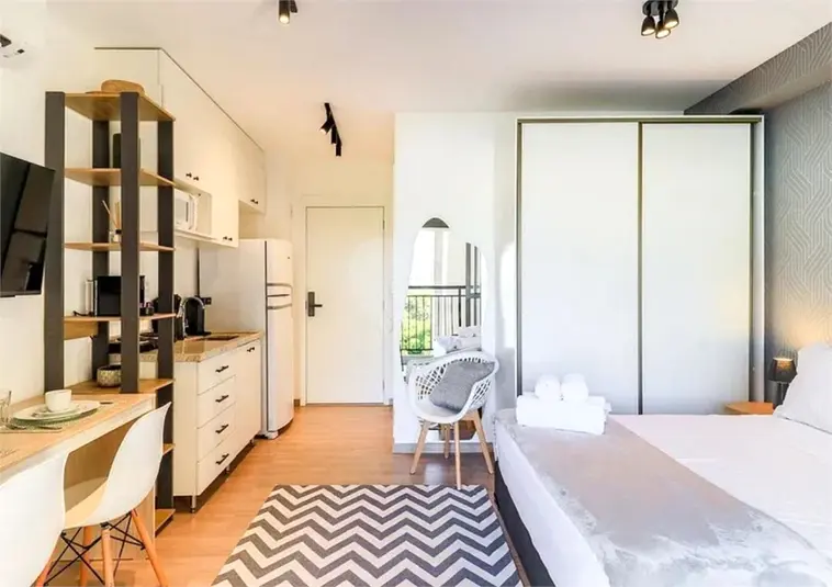 Apartamento com 1 quarto à venda em Moema – SP