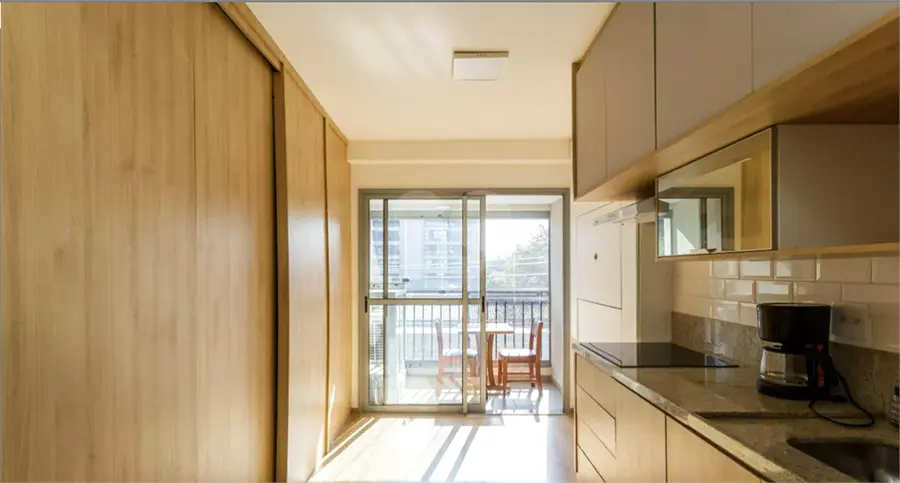 Studio com 1 quarto para alugar em Moema – SP