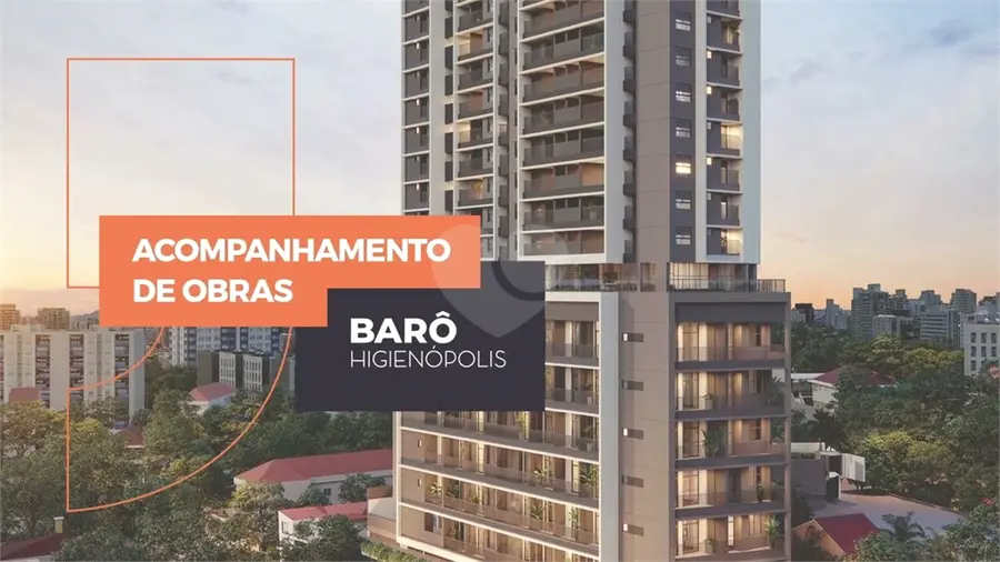 Studio com 1 quarto à venda em Higienópolis – SP