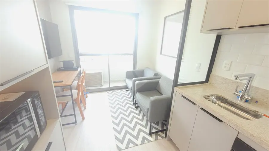 Studio com 1 quarto para alugar em Santo Amaro – SP