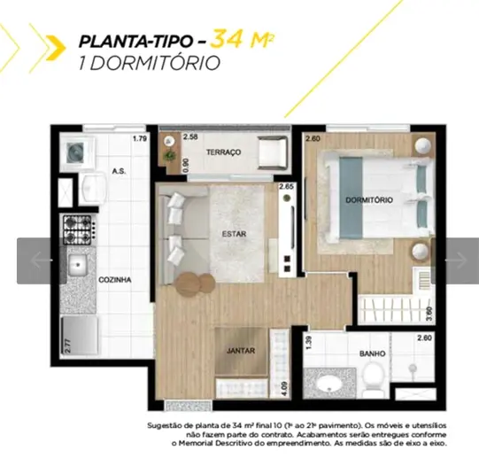 Apartamento com 1 quarto à venda em Liberdade – SP