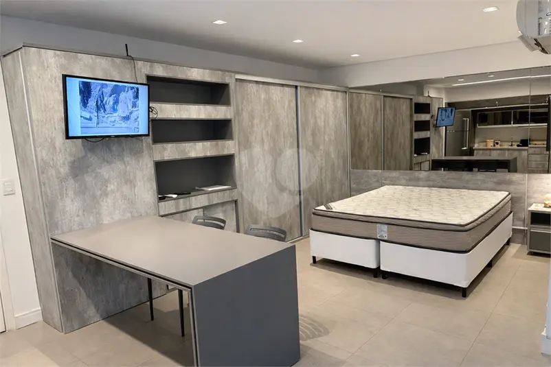 Apartamento com 1 quarto para alugar em Campo Belo – SP